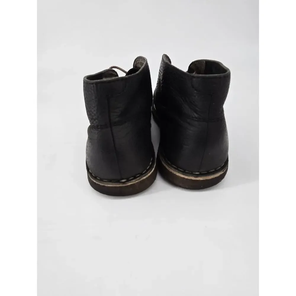 Seavees Three Eye Pebbled Leather Chukka Black Boot Dress Shoe Mens Sz 13 - Picture 9 of 12